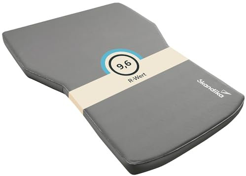 Skandika Premium Easy Isomatte Car 3D | Auto Matratze 10 cm dick, selbstaufblasend, leicht, faltbar, selbstfüllender Schaumstoff, Kofferraum, Gästematratze, Luftmatratze | Camping, Outdoor, Reisen