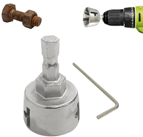 doyandader Fresa para desbarbado | Herramienta de desbarbado para chaflán exterior, fresa de rosca de reparación para cobre, acero, aluminio, tornillos, barras, tubos