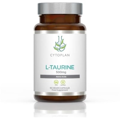Cytoplan L Taurine Capsules 60 – Optimal Absorption – British Developed – Scientifically Formulated – High Bioavailability
