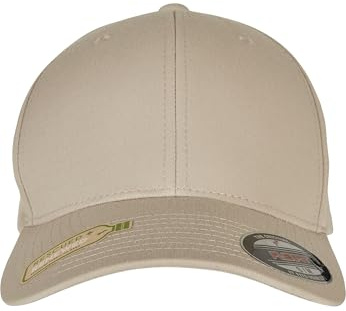 Flexfit Unisex Recycled Polyester Cap Baseballkappe, Khaki, L/XL