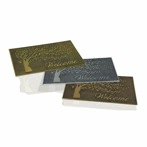 Hidalgo Felpudo Welcome Goma Árbol Caucho 75 x 45 cm