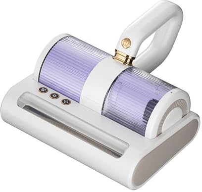 ZGYOZMNG Strumento per la rimozione degli Acari ultravioletti 220V 14000Pa Aspirapolvere Portatile per Materasso Divano Letto Filtro Rimovibile per la casa, Arancione (Viola)