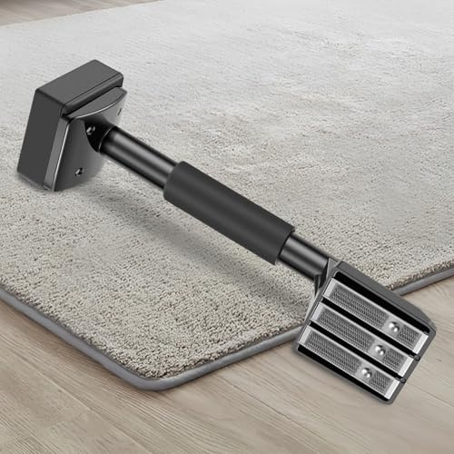Carpet Stretcher Knee Kicker Adjustable Metal Carpet Knee Kicker with Tilting Teeth and Non Slip Handle Cutter Carpet Installation Tool Kit, Efficient Robust Stable Knee Kicker Suitbale for Home