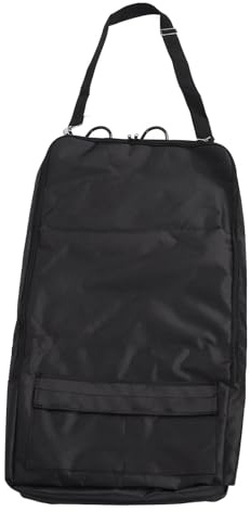 Yosoo Health Gear Trensentasche, Halftertasche aus 1680D-Oxford-Stoff mit Haken und Verstellbarem Riemen, Tragetasche für Pferdegeschirr mit Mehreren Taschen, 40,6 X 8,9 X 74,9 cm, für Reitshows Im