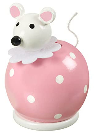 Handcrafted Mouse Wooden Money Box for Kids, Wooden Piggy Bank for Boys and Girls, Money Box with Coin Slot, Moneybox for Children by Orange Tree Toys