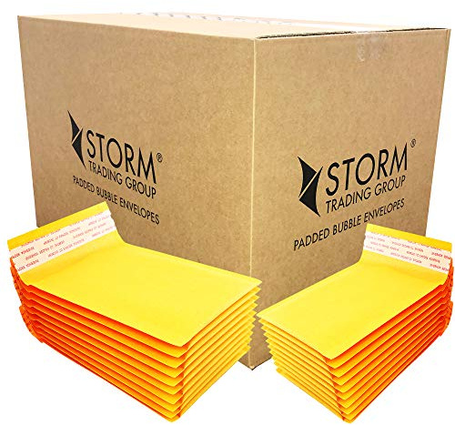 100 Gold Padded Bubble Envelopes A5 170X245mm STG 4