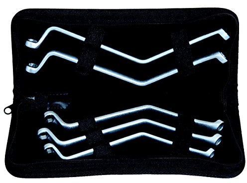 KS TOOLS Bremsen Entlüftungsschlüssel Satz 5 tlg. 7-11 mm Ringschlüssel