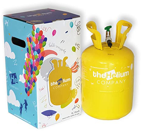Bombola di elio per palloncini 0,17 m3 (fino a 10-15 palloncini in lattice non inclusi)