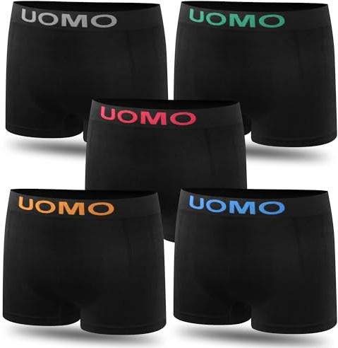 L&K 1209 Retroboxershorts för män i mikrofiber och med 10 olika modeller, 10-pack