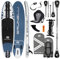 BRUNELLI 10.8 Woven X Fusion Double Layer iSUP Board aufblasbar Stand Up Paddle Surfboard 325cm Komplettset blau