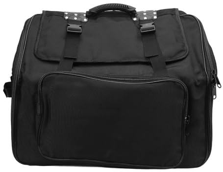 Accordion Bag with Strap Oxford Cloth Musical Instrument Storage Bag 41 Keys 120 Bass Portable Shoulder Crafted From Water Proof Oxford Cloth and Soft Thickened