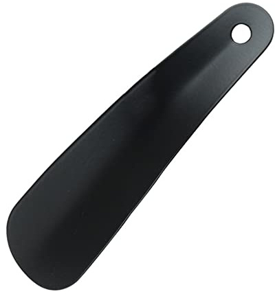 TingDongWei Calzascarpe Universali, Calzascarpe in Acciaio Inox, Calzante per Scarpe con Foro Facile da Appendere, Shoe Horn 16cm, Adatte per Tutte Le Scarpe