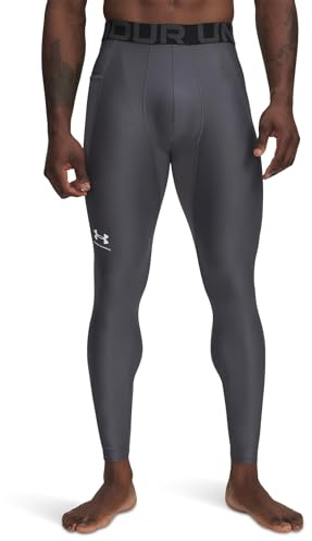 Ua Mens Ua Hg Armour Leggings Castlerock / / White 3XL
