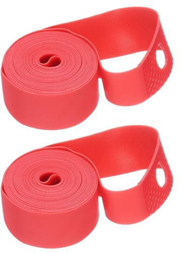 sourcing map Bicycle Rim Strip PVC Bike Tire Liner Bicycle Wheel Rim Tapes Inner Tube Tape Anti-Scratched Guard Cushion Pad Protector for Road MTB Mountain Bike
