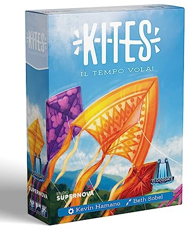 Studio Supernova - Kites - Gioco cooperativo di coordinazione e logica per tutta la famiglia, 1-5 giocatori, 10+, Edizione in italiano