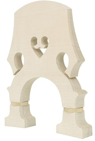 MICFENY 1 Stück Cellobrücke, Ahornholz Bass Cellobrücke Cello Musikinstrumente Zubehör Brücke für Instrumentenlerner