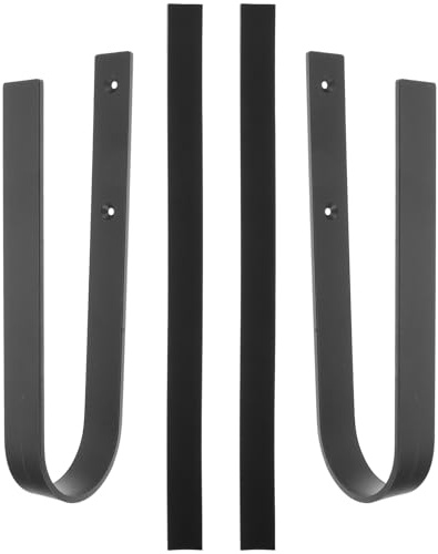 VICASKY Set 1 Gancio da Parete per Tavola da Surf e Skateboard Copertura Protettiva Supporto Robusto per Attrezzature Sportive Organizzazione Muro per Casa e Garage