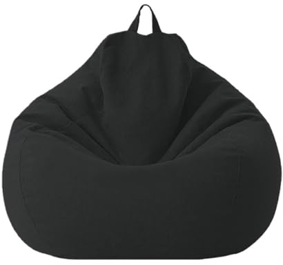 QWWQYDY Funda para Silla De Puf Funda Grande de algodón y Lino for puf, sin Relleno, for Esquina, for sillón Tipo puf(Color11,2.3ft-D70cm-cover)