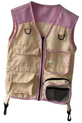 dwxnauixl Fun Explorer Cargo Vest For Children Outdoor Adventures And Role Play Fostering Love For Nature Allowing Children To Observe Up Role Play Adventure