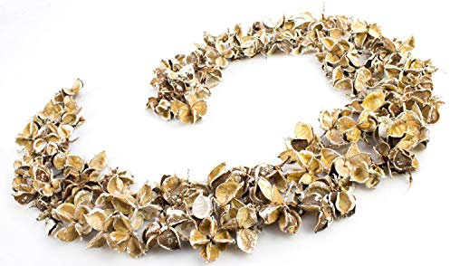 INNA-Glas Set di bucce di Frutta in Cotone Candy, Beige-Bianco, 4cm, Ø 6cm - Potpourri/Confetti Decorativi