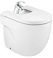 Roca A357247000 - Bidé de porcelana compacto