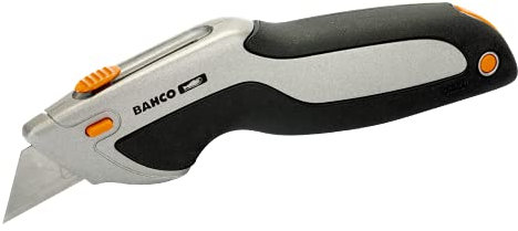 BAHCO ERGO Cuttermesser mit einziehbarer Klinge