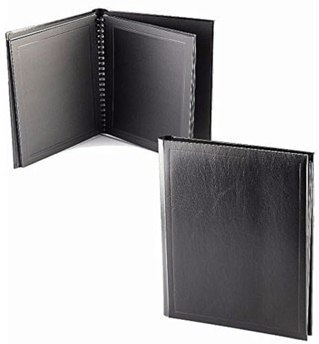 TAP Parade 3.5x5 Slip-In Photo Album, 10 Pages, Black/Black