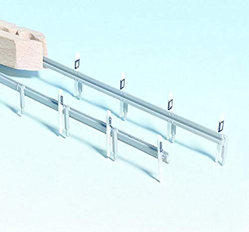 NOCH® Leitplanken und Begrenzungspfosten, für Modellbahnen H0, Straßengestaltung Modellbau