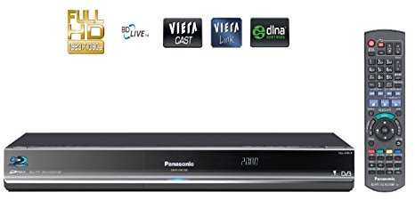 Panasonic DMR-BW780EBK Registratore Blu-ray 250GB HDD con doppio sintonizzatore Freeview HD