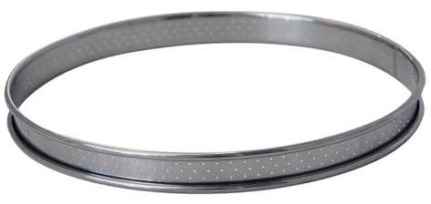 De Buyer Stampo per torte ad anello perforato, diametro 28 cm, 3093.28