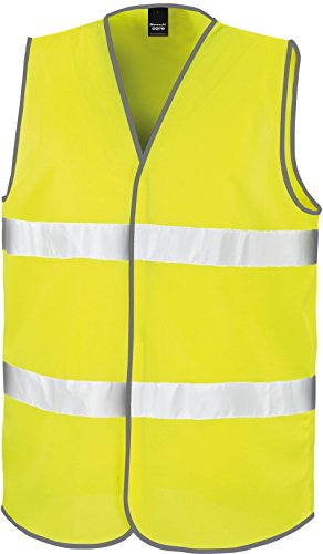 Result Motorist Safety Vest, Fluorescent Yellow, XXL/3XL