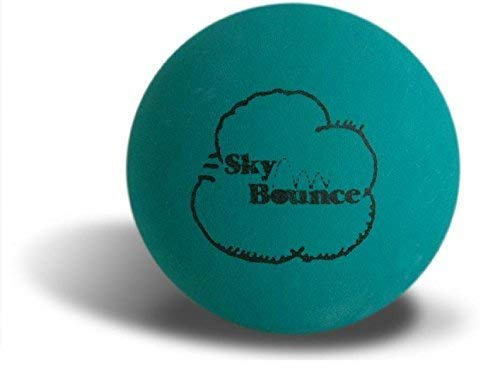 Sky Bounce Color Rubber Handballs for Recreational Handball, Stickball, Racquetball, Catch, Fetch, and Many More Games, 2 1/4-Inch, Green, 12 Count