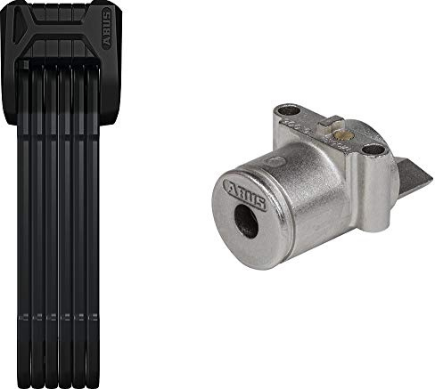 ABUS Unisex, Antivol pour vélo BORDO™ 6405 + Bosch, noir, one size