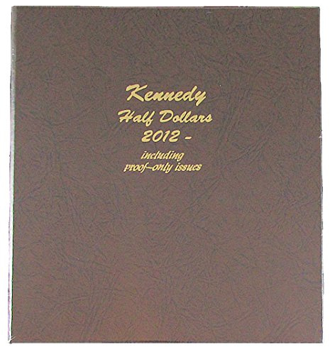 Dansco US Kennedy Half Dollar with Proof Coin Album 2012 - 2021 #8167