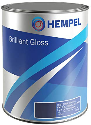 Hempel Brilliant Gloss - Cobalt Blue - 750ml - Boat Paint Topcoat