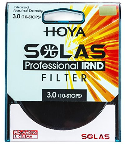 Hoya Solas IRND 3.0 - Filtro de densidad neutra infrarroja (52 mm)