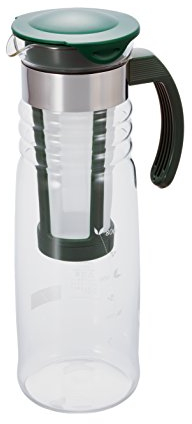 Hario Mizudashi Cold Brew Tea Pot, 1200ml, Dark Green