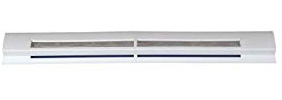 Kit entrée d'air hygroréglable acoustique EHL 6-45S Blanc ALDES - Réduit le bruit, régule l'humidité - Installation facile sur fenêtre ou mur - Solution de ventilation pour maison