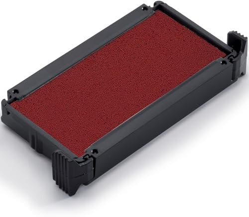 Trodat 6/4911 - Ricariche di inchiostro per timbri, confezione da 3, colore: Rosso