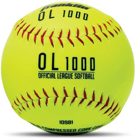 Franklin Donna Slow Pitch Softball per Pratica – Giallo