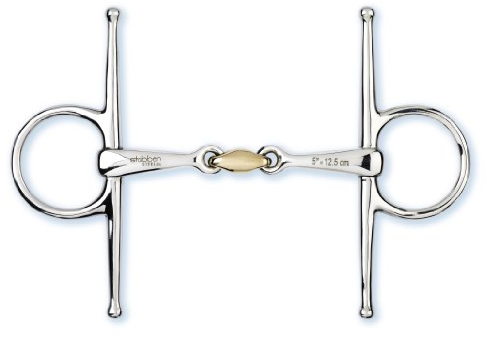 Stübben Gebiss 2270 Schenkeltrense doppelt gebrochen - 11,5 cm - 14 mm - Sweet Copper Mittelstück