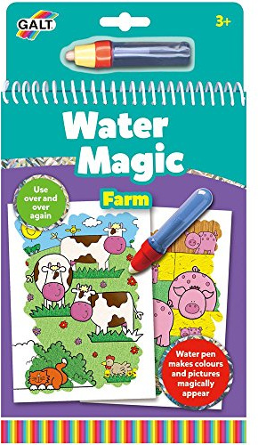 Galt Toys, Water Magic - Farm, Colouring Books for Children, Ages 3 Years Plus