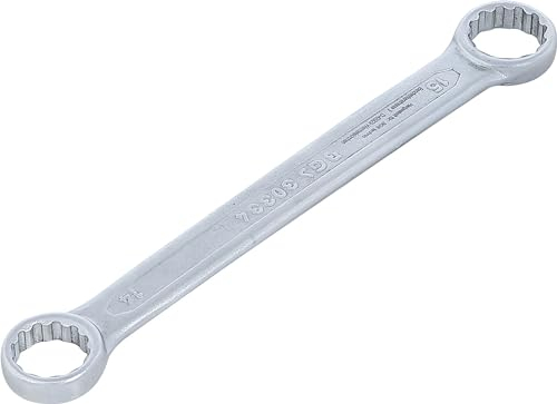 BGS 30334 | Chiave a doppio anello | extra piatta | 14 x 15 mm