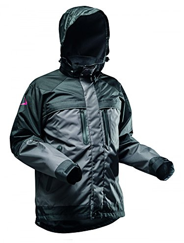 Pfanner® wasserdichte Regenjacke mit Membrane 106694, Farbe:grau, Größe:M