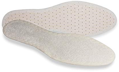 Pedag Bamboo Deo Barefoot Insole - White, 46 EU