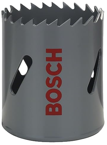 Bosch Professional 1x Sierra de corona HSS bimetálica para corte suave (en distintos materiales, Ø 44 mm, accesorios para taladro)