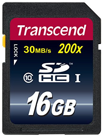Transcend 16GB SDXC/SDHC Class 10 (Premium) Memory Card