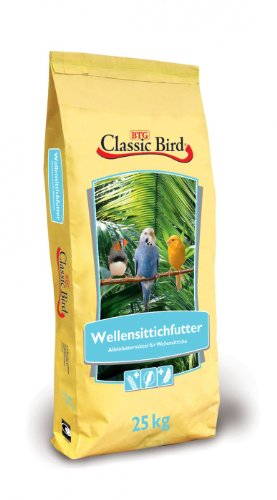 Classic Bird Wellensittich mit Hafer 25kg