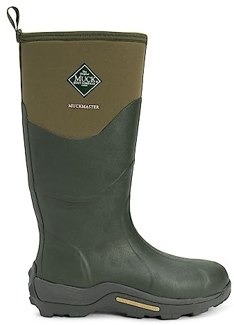 Muck Boots Muckmaster Hi Stivali Di Gomma Wellington Con Fodera In Lana Muschiata - EUR 46