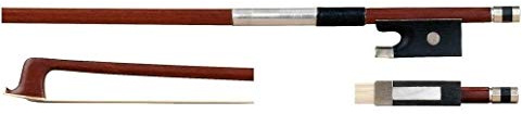 GEWA Pure Arco de violín 1/8 - Crin natural - Barra redonda - Nuez de madera dura